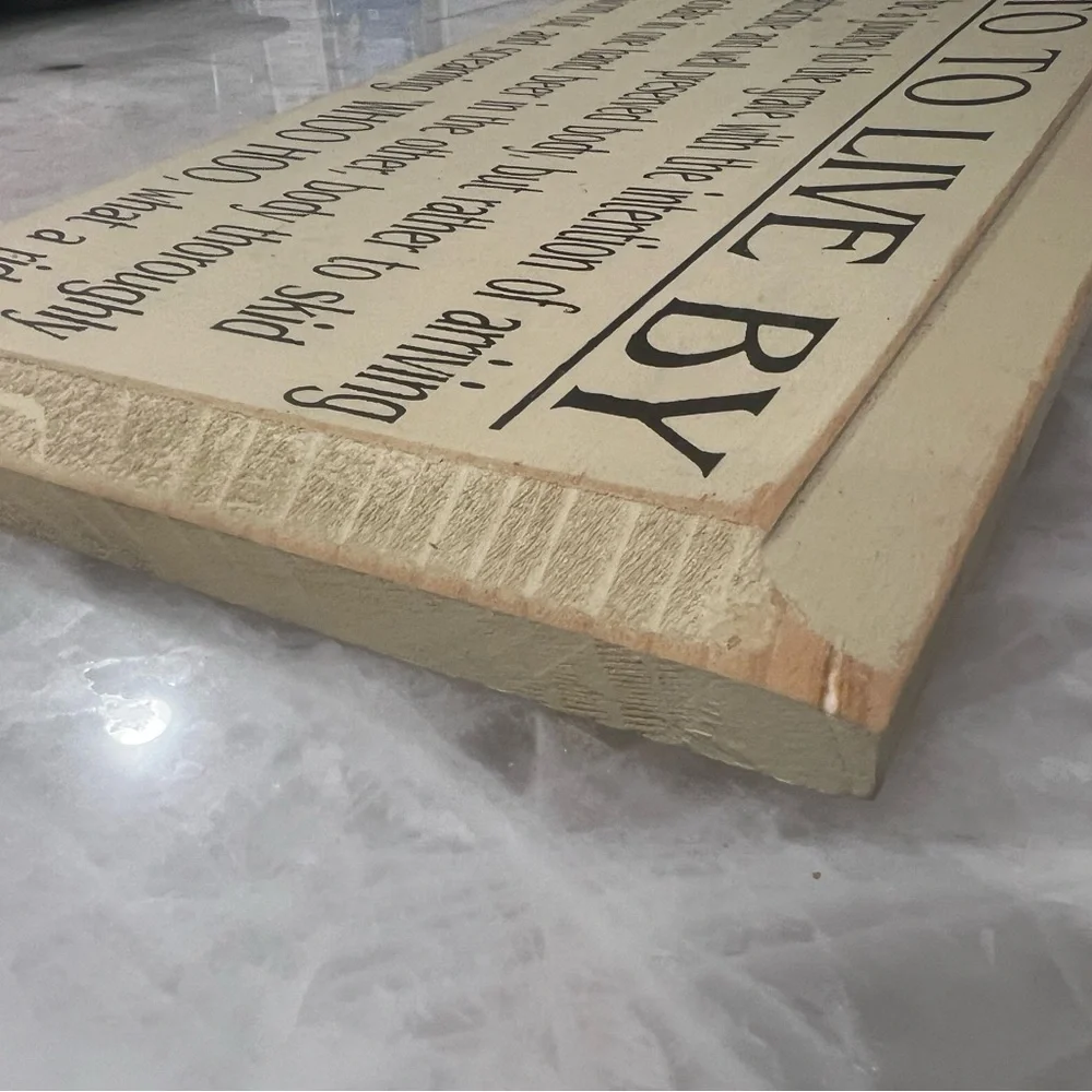 Sawdust City Wooden Sign